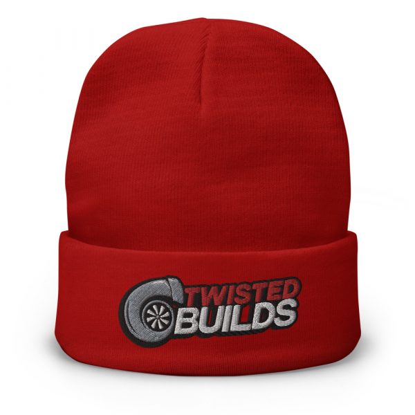 Twisted Builds Embroidered Beanie - Image 2